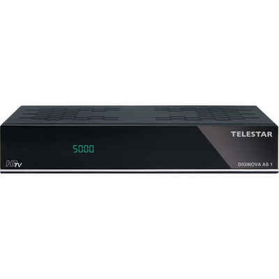 TELESTAR DIGINOVA AS 1 HDTV Satelliten-Receiver mit Irdeto Kartenleser Satellitenreceiver (Irdeto Entschlüsselung für ORF)