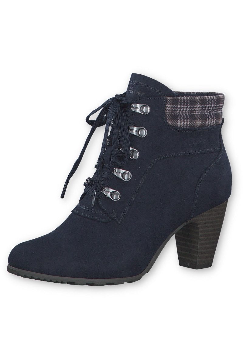 s.Oliver Trachten Stiefeletten - RAFFAELA - navy Stiefelette – Bild 4 von 4