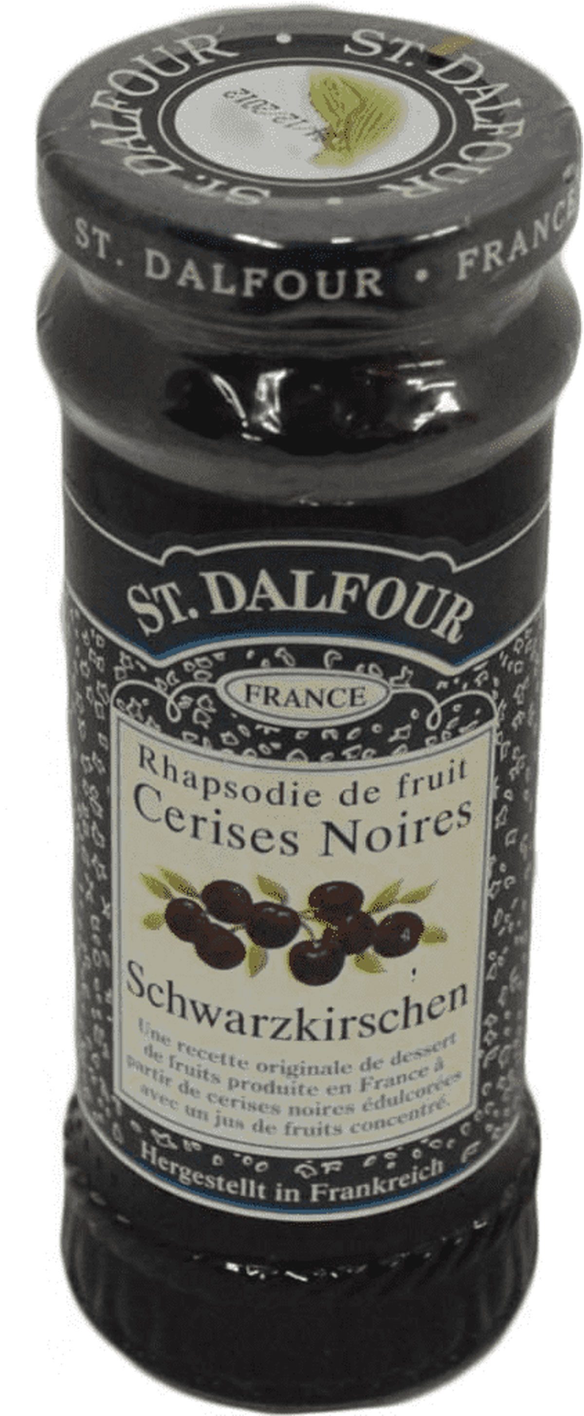 ST DALFOUR Fruchtaufstrich, St. Dalfour Fruchtaufstrich Schwarzkirschen Aufstrich Konfitüre 280g