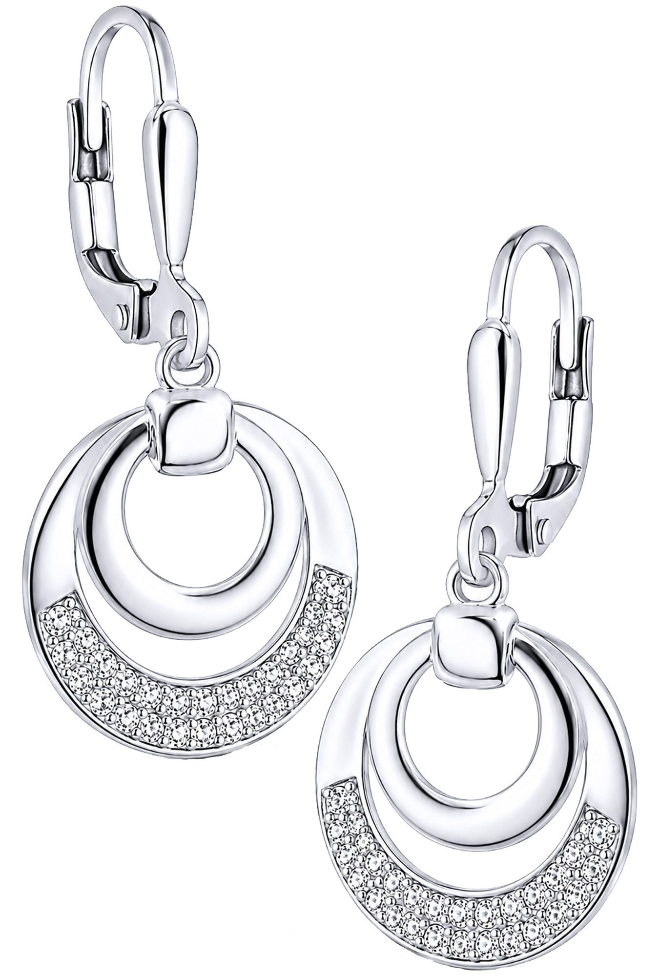 Limana Paar Ohrhänger Hängende Ohrringe 925 Silber Frauen Damen Brisur Geschenk Idee (inkl. Schmuckbox), Geschenk Ostern Muttertag Weihnachten Geburtstag Schmuck für jeden Tag