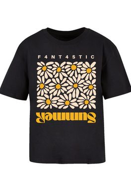 F4NT4STIC T-Shirt Summer Sunflower Print
