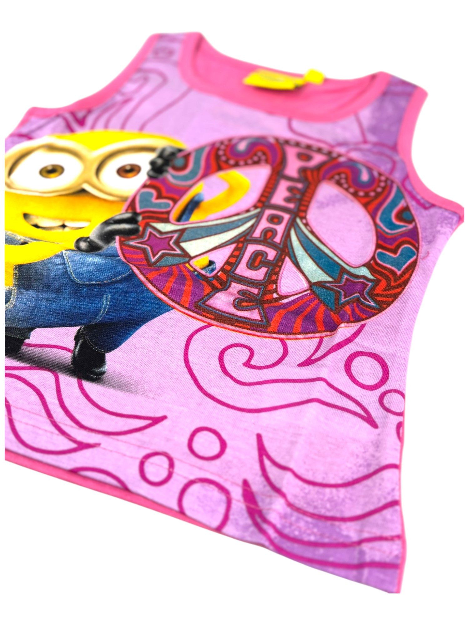 Minions Tanktop Bob Tanktop aus Baumwolle Gr. 104- 140 cm