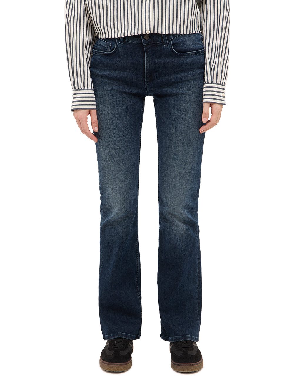 MUSTANG Bootcut-Jeans Damen Style Shelby Slim Boot
