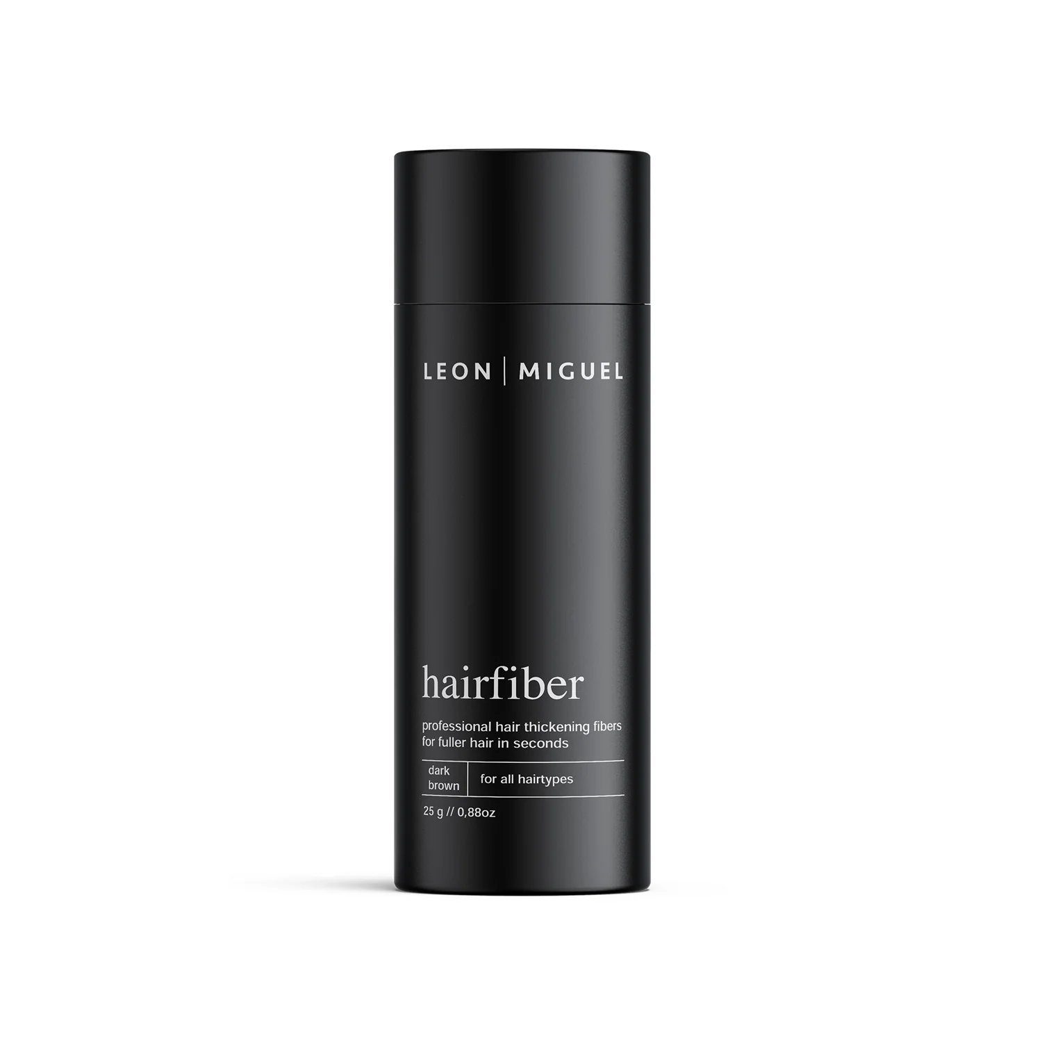 Leon Miguel Пудра для волос Hairfiber Streuhaar, perfekter Halt, für Männer & Frauen, lange Haltbarkeit