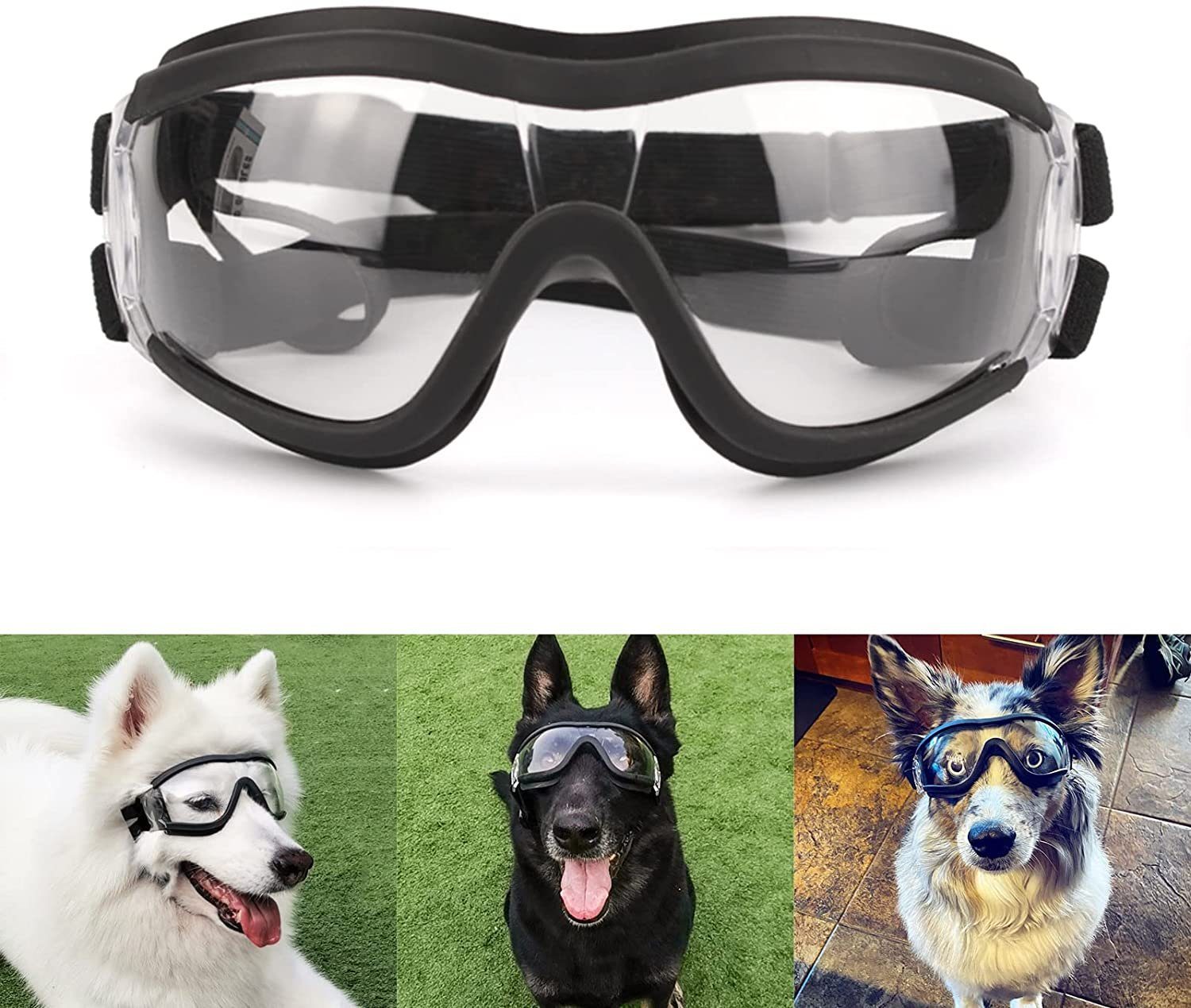 Leway Hundekostüm »Hundebrille Sonnenbrille für Große Hunde Super Cooler  Hundeschutzbrille Leicht zu Tragen Anti-UV Schutzbrille Motorrad Hunde  Brille für Gross/ Mittel Hunde« online kaufen | OTTO