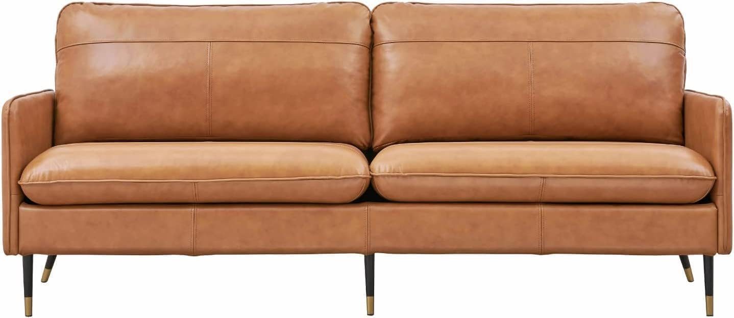 Sofa 3-Sitzer-Sofa, Z-Hom Sofa Modell Couch Schwarz 002, Z-hom Moderne 2-Sitzer-/ Leder
