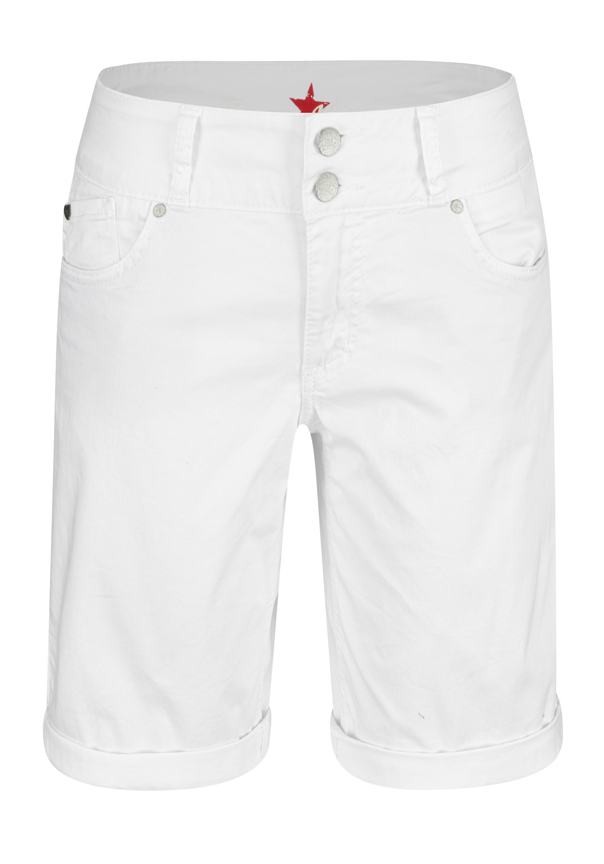 Buena Vista Stretch-Jeans BUENA VISTA TUMMYLESS SHORT white 888 B5777 4003. günstig online kaufen