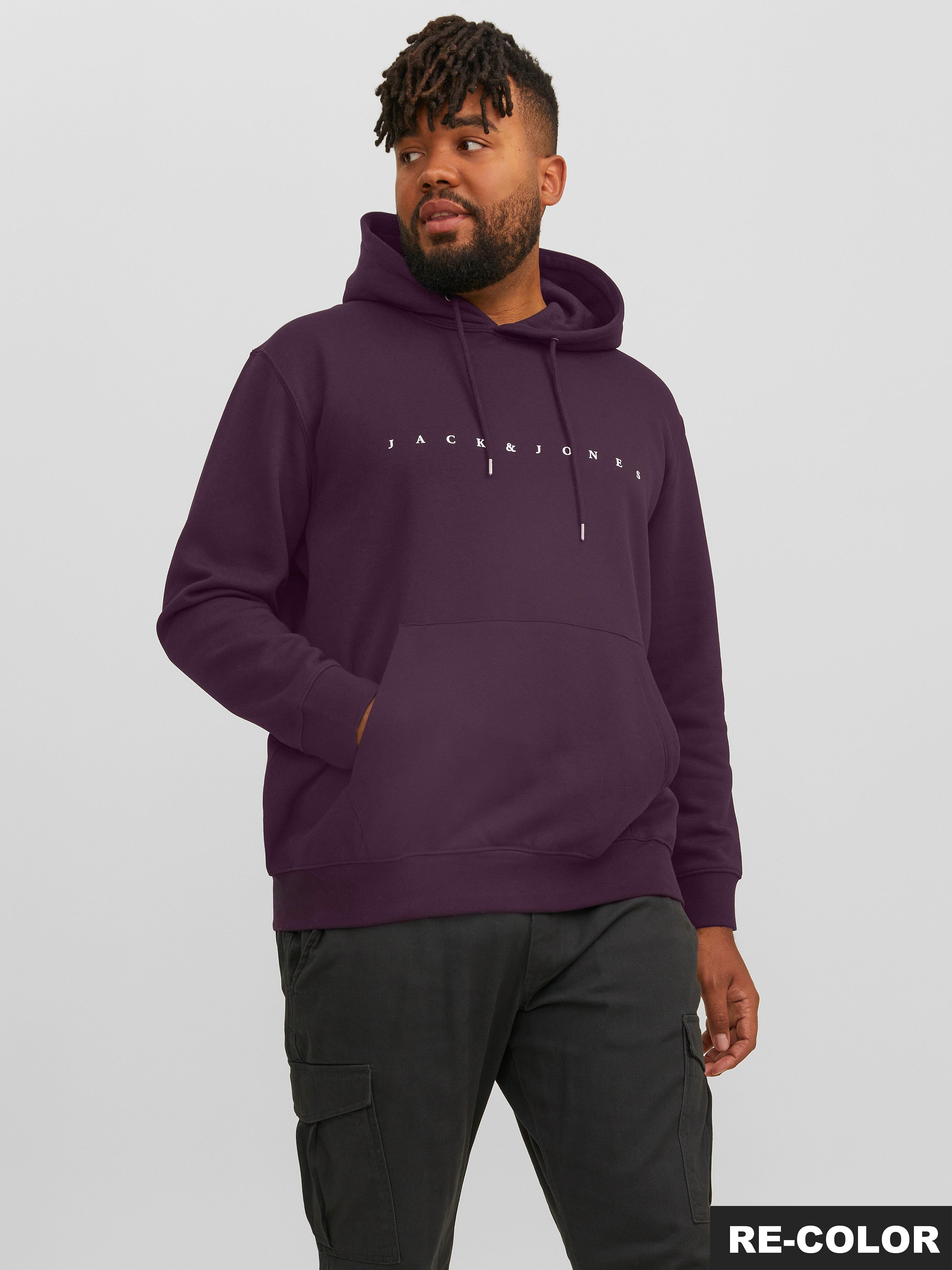 Jack & Jones PlusSize Kapuzensweatshirt JJESTAR JJ SWEAT HOOD NOOS PLS mit günstig online kaufen