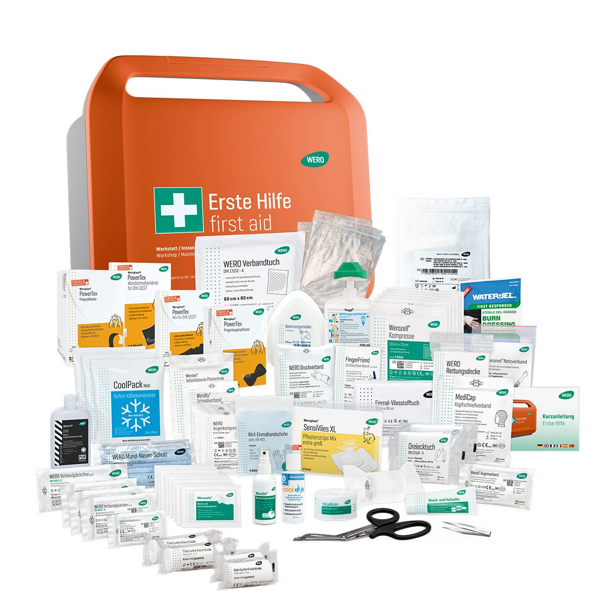 WERO Erste-Hilfe-Koffer Smart Case Erste-Hilfe-Koffer - Werkstatt / Instandhaltung