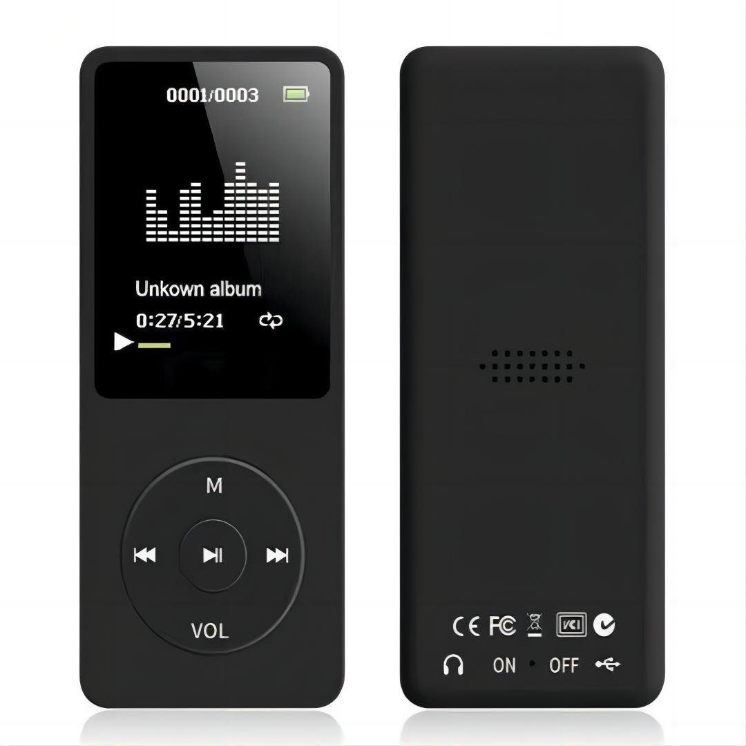FM mit Radio GB-Musikplayer 1,8 32 Bildschirm DOPWii Schwarz Zoll MP3-Player MP4-Player
