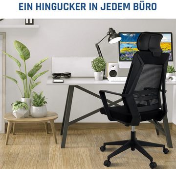 KLIM Bürostuhl K300, moderner und ergonomischer Bürostuhl für die Arbeit, Hochwertige Qualität, Stylischer Stuhl fürs Arbeitszimmer