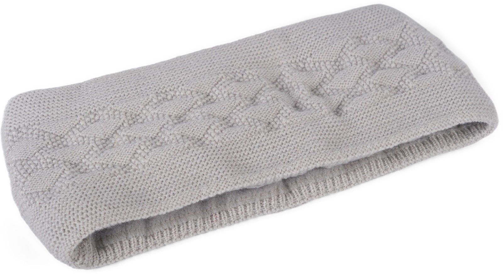 styleBREAKER Stirnband Strick Stirnband mit Rauten Muster (1-St)