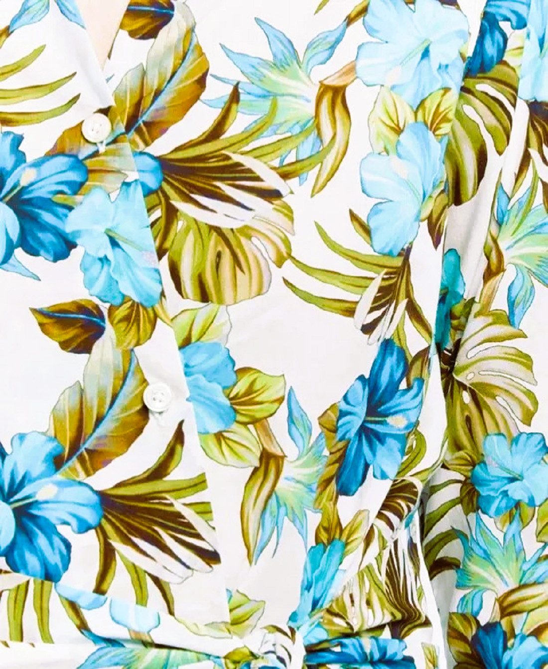 0039 Italy Sommerkleid 0039 Italy Damen Kleid, 0039 Italy Damen Jule Wickel Kleider mit allover print