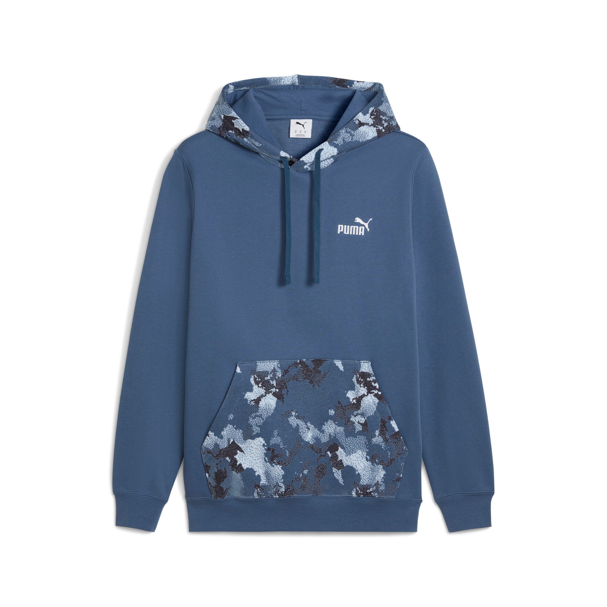 PUMA Kapuzensweatshirt ESS CAMO HOODIE FL Regular Fit, sportlicher Stil, mit Kapuze, mit Kängurutasche – Bild 4 von 5