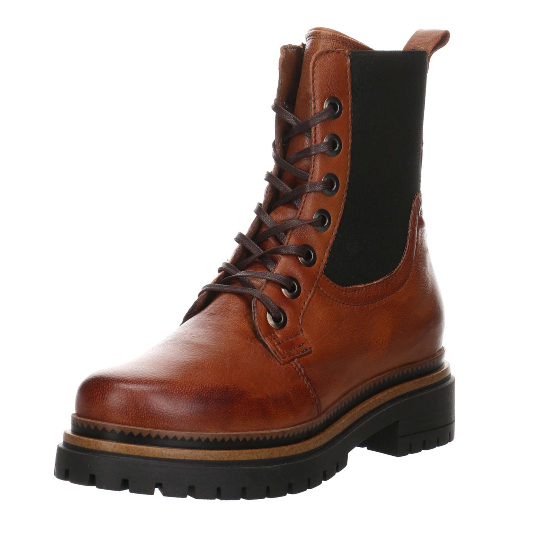Mjus Boots Elegant Freizeit Leder-/Textilkombination Сапожки на шнуровкеette Leder-/Textilkombination