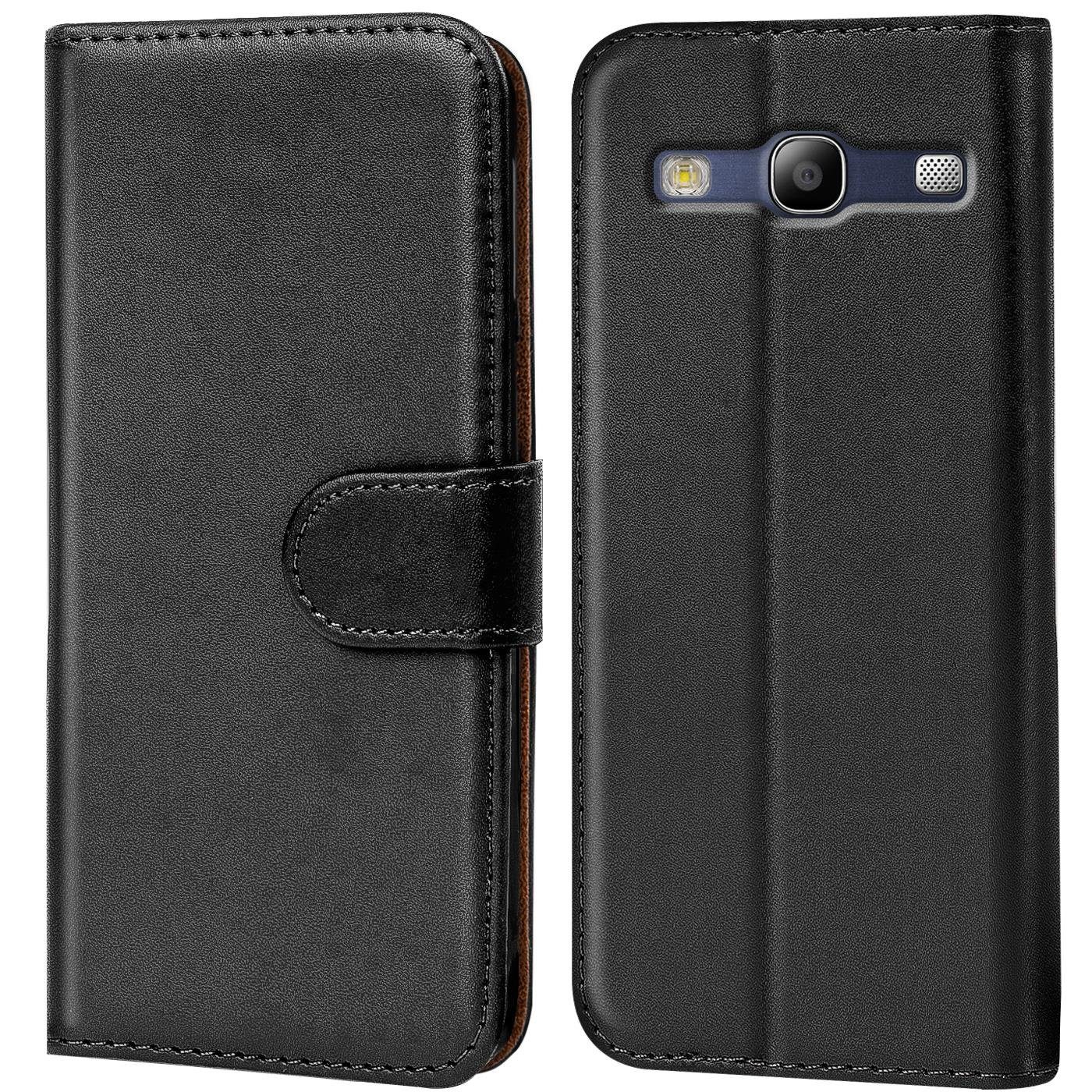 CoolGadget Handyhülle Wallet Klapp Tasche Book Case für Samsung Galaxy S3 / S3 Neo 4,8 Zoll, Hülle Klapphülle Flip Cover Etui Schutzhülle