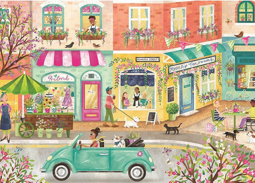 Otter House Puzzle In der Primerose Street, Puzzleteile günstig online kaufen