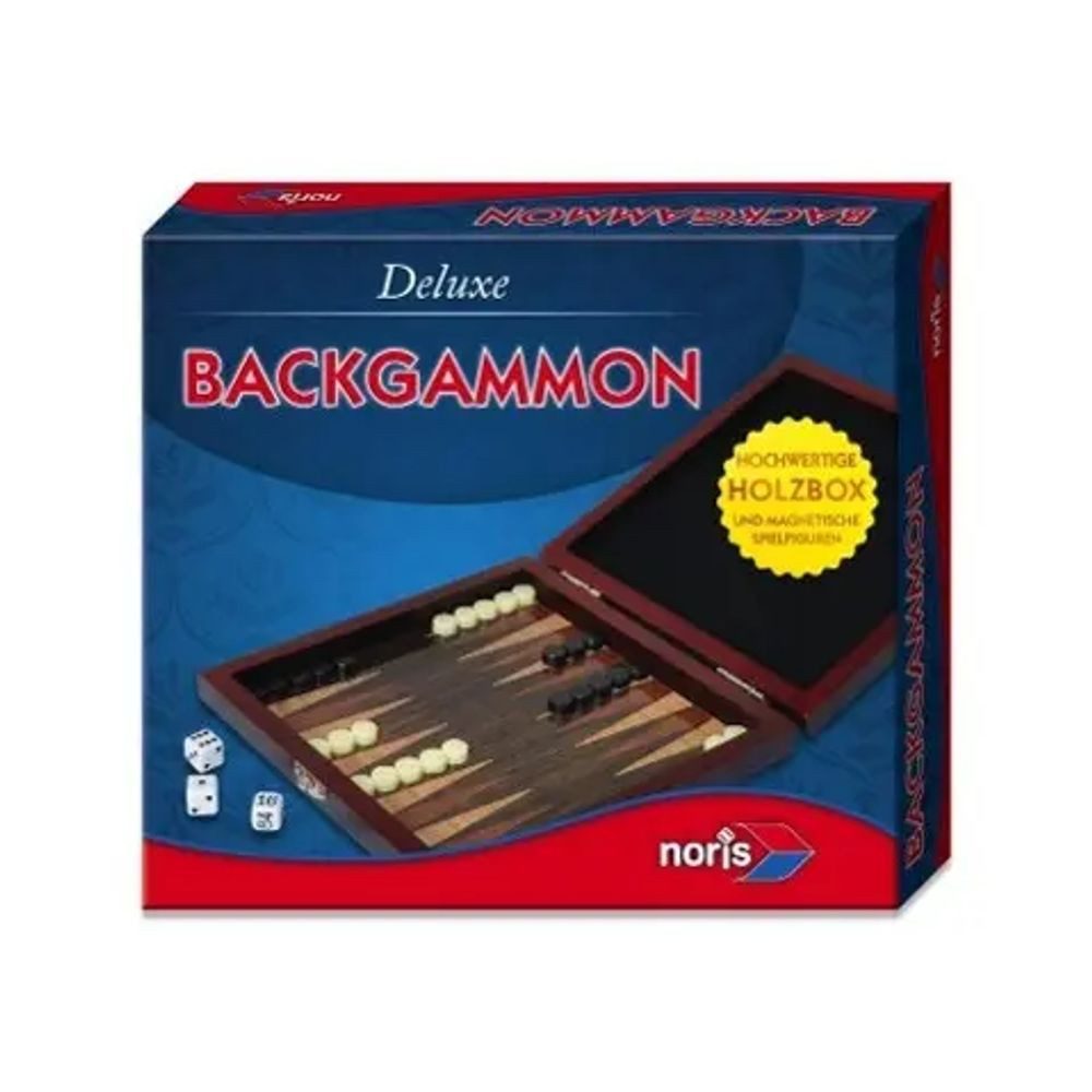 Noris Spiel Deluxe Reisespiel Backgammon