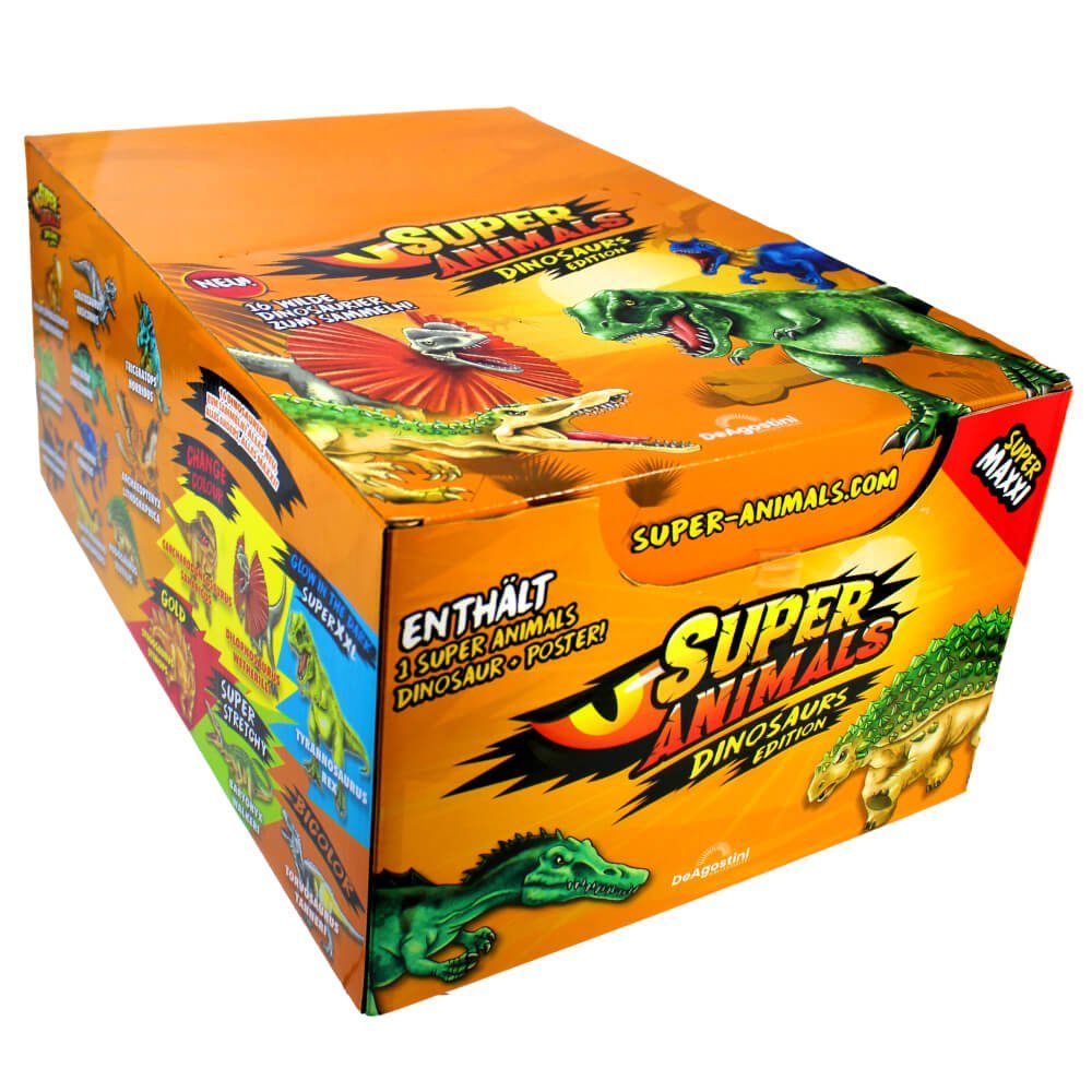 DeAgostini Sammelfigur DeAgostini Super Animals - Dinosaurs Edition - Sammelfigur Dino - 1, Super Animals - Dinosaurs Sammelfigur - 1 Display