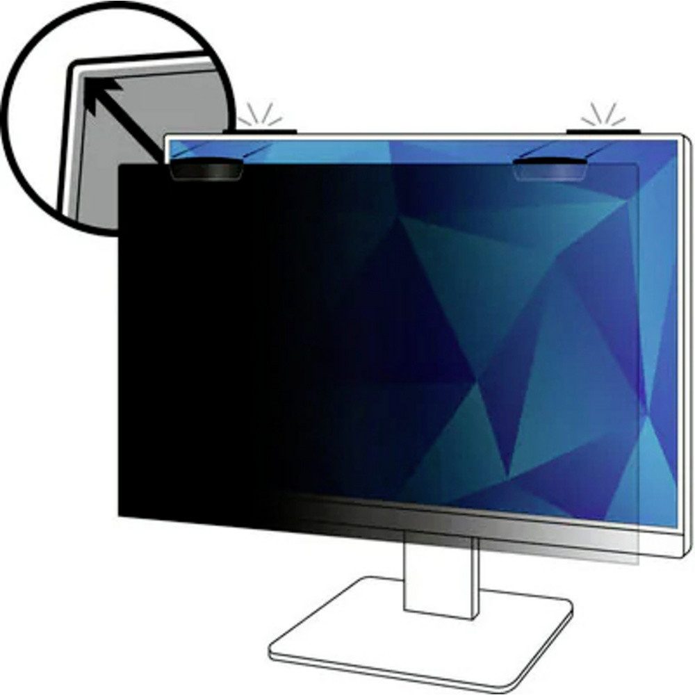 3M Sichtschutzfolie 3M PF240W1EM Blickschutzfolie Monitor 61 cm (24) Bildformat: 16:10 71