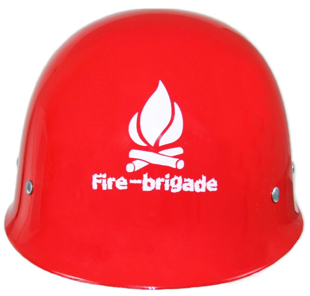Funny Fashion Kostüm Feuerwehr Helm 'Fire Brigade' für Erwachsene, Mas