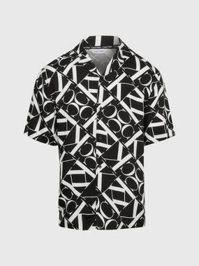 Calvin Klein Swimwear Kurzarmhemd RESORT SHIRT-PRINT mit Allover-Muster