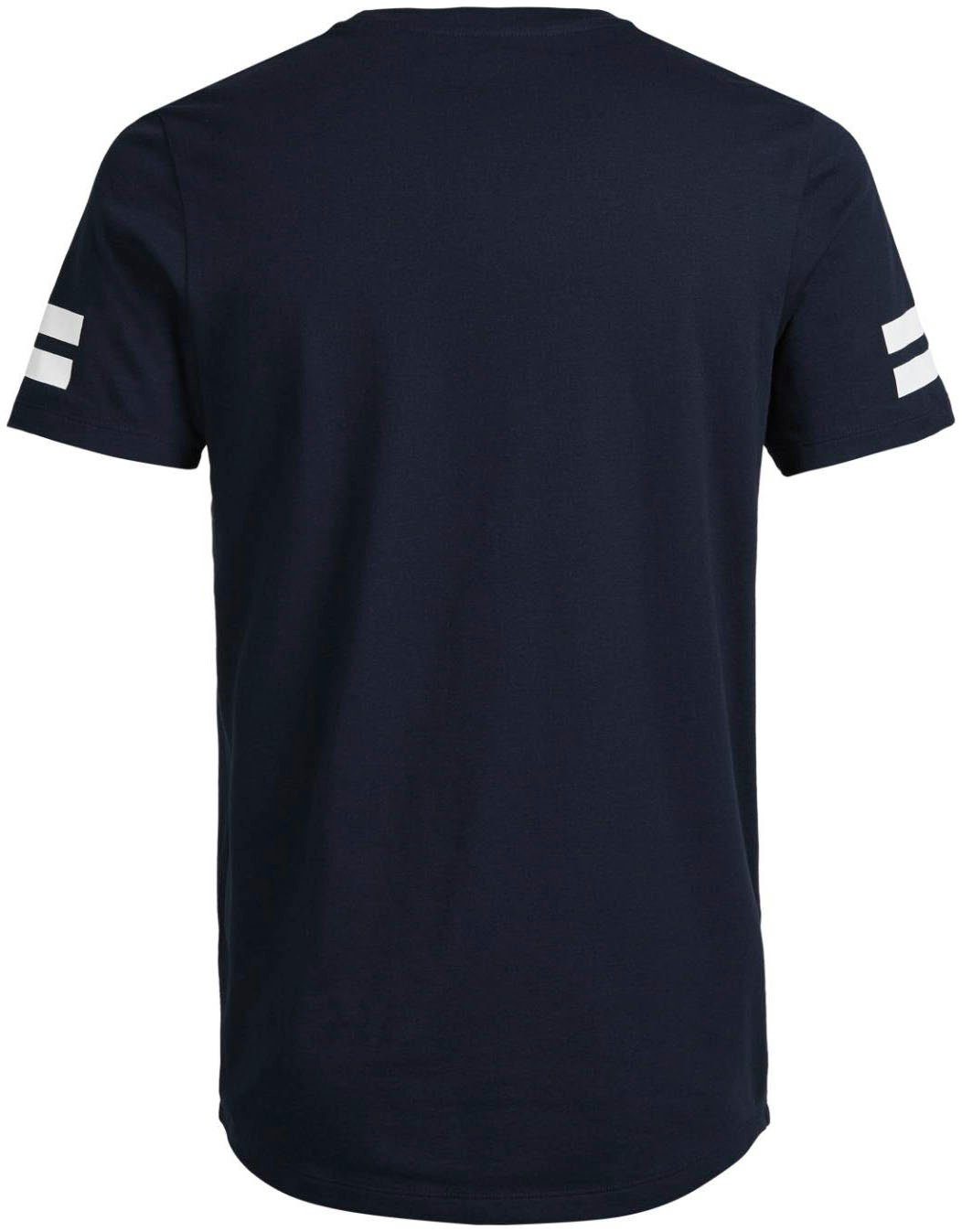 navy T-Shirt Jack Jones TEE & BORO