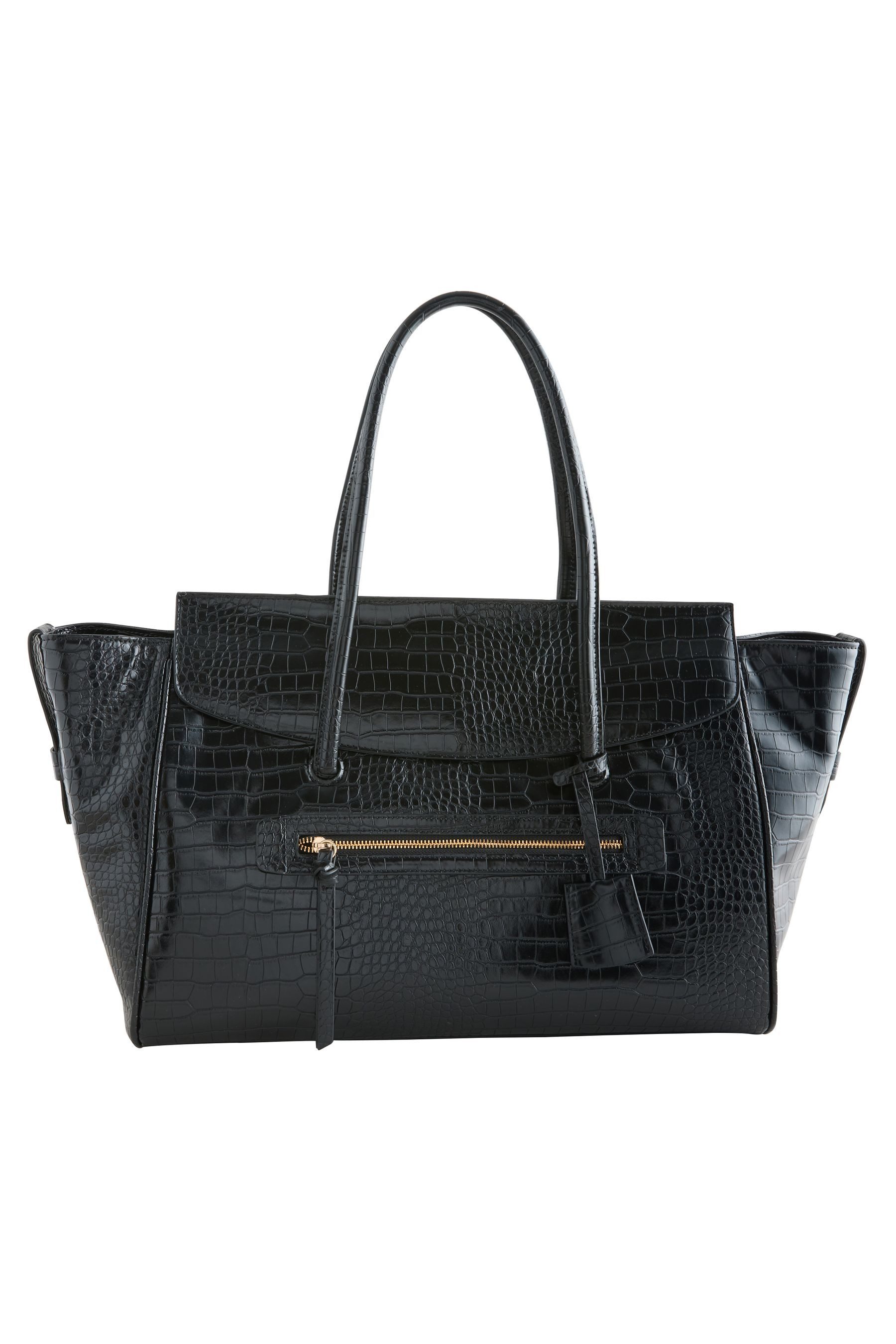Next Einkaufsbeutel Große Tasche mit breiten Seitenteilen