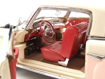 Sun Star Modellauto Mercedes 220 SE Coupe W128 1958 creme pink Modellauto 1:18 Sun Star, Maßstab 1:18