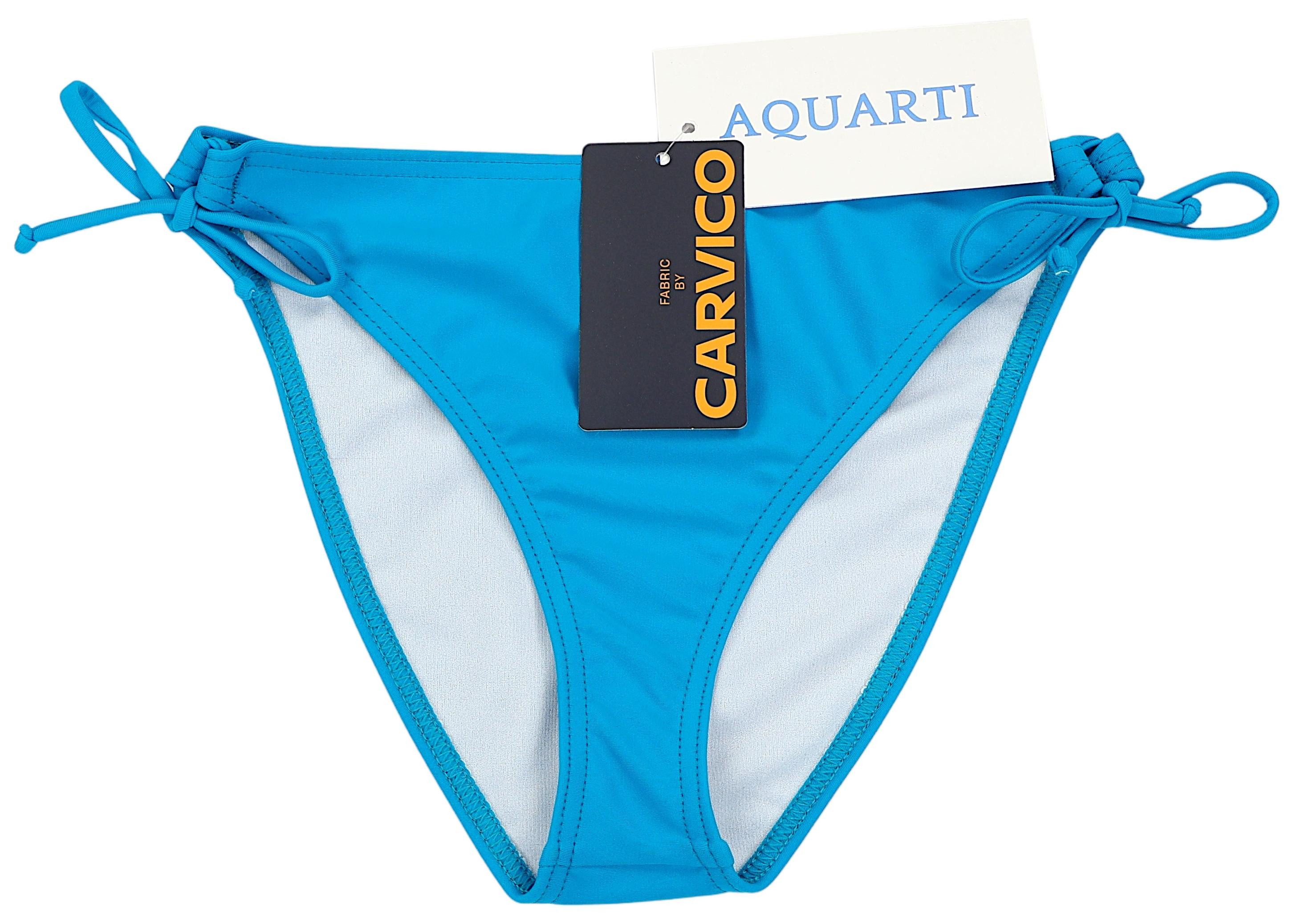 Aquarti Bikini-Hose Aquarti Damen Bikinihose Seitlich Gebunden Bikinislip Höschen – Bild 4 von 5