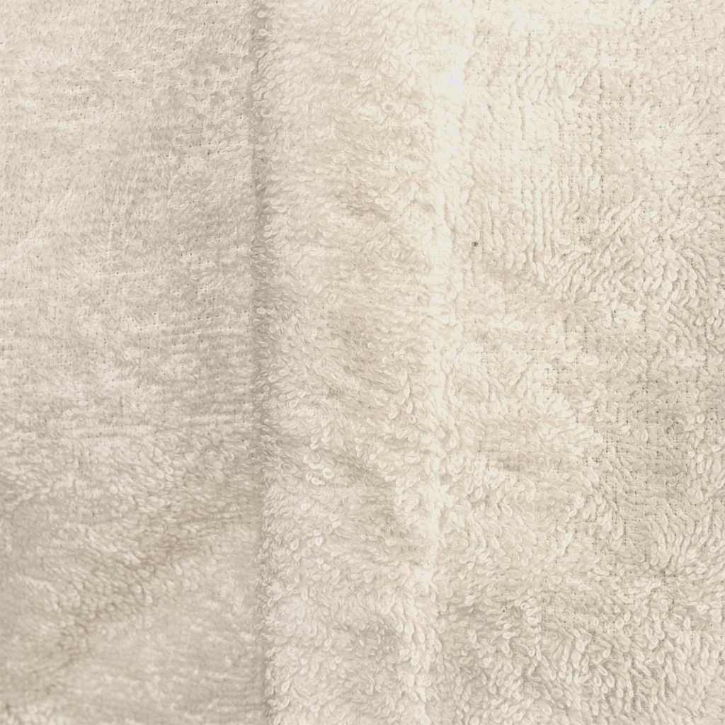 vidaXL Damenbademantel M Bademantel Creme m Baumwolle, Baumwolle