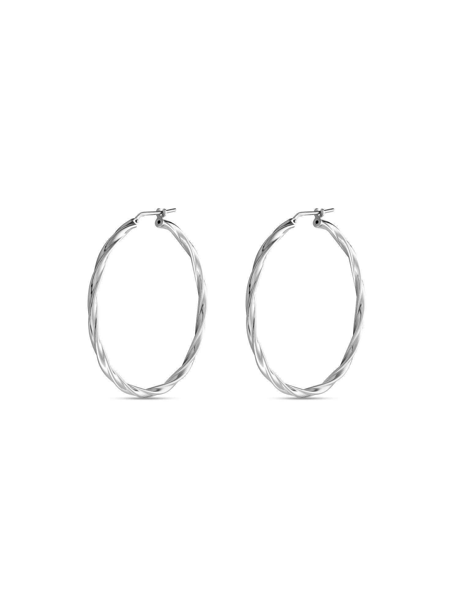 Paar Creolen FAVS Damen-Creolen 925er Silber