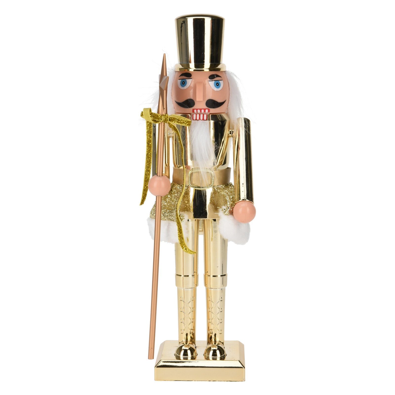 HTI-Living Weihnachtsfigur Nussknacker Gold (Stück, 1 St., 1 Nussknacker), Weihnachtsfigur