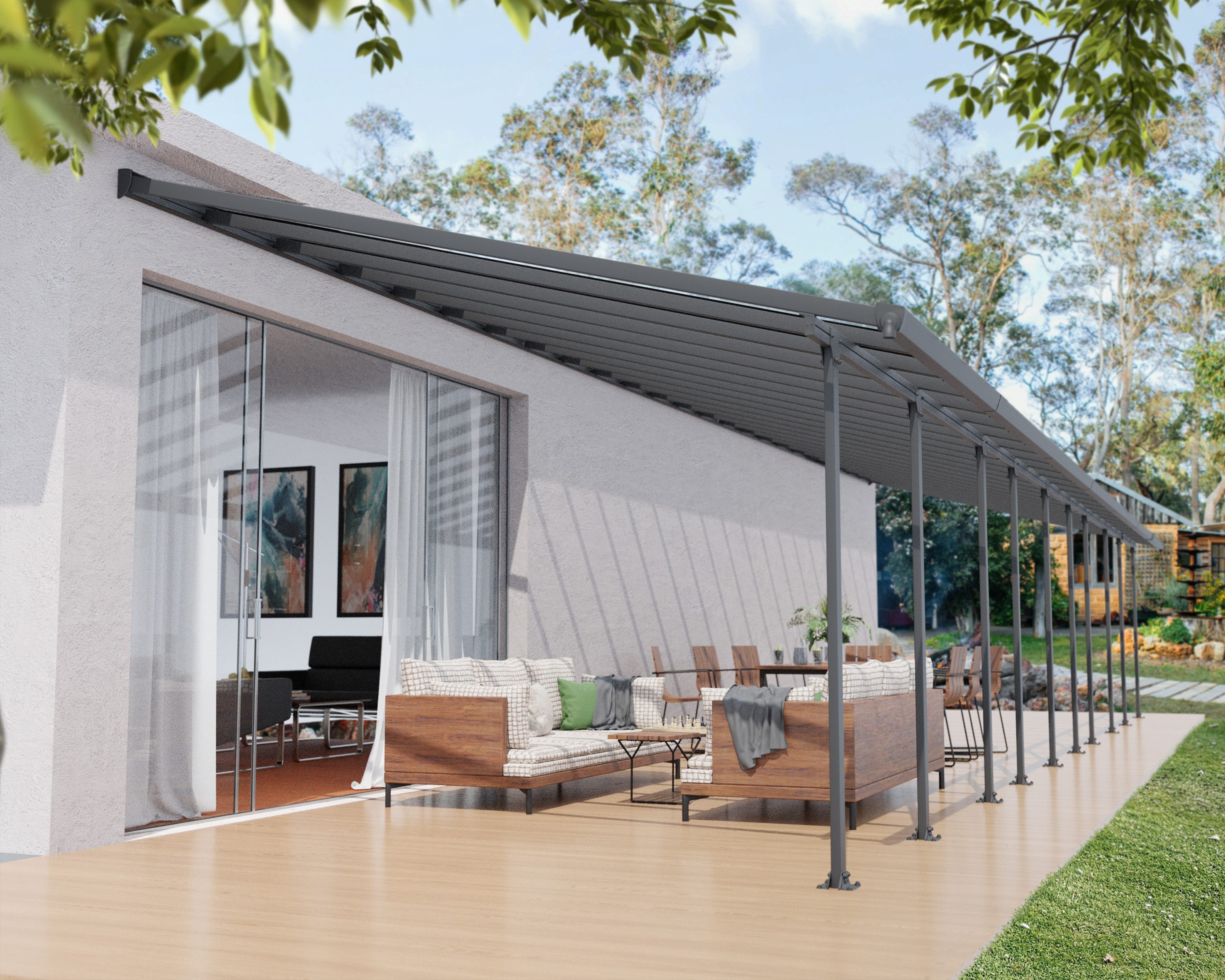 Terrassendach Feria Alu Terrassenüberdachung