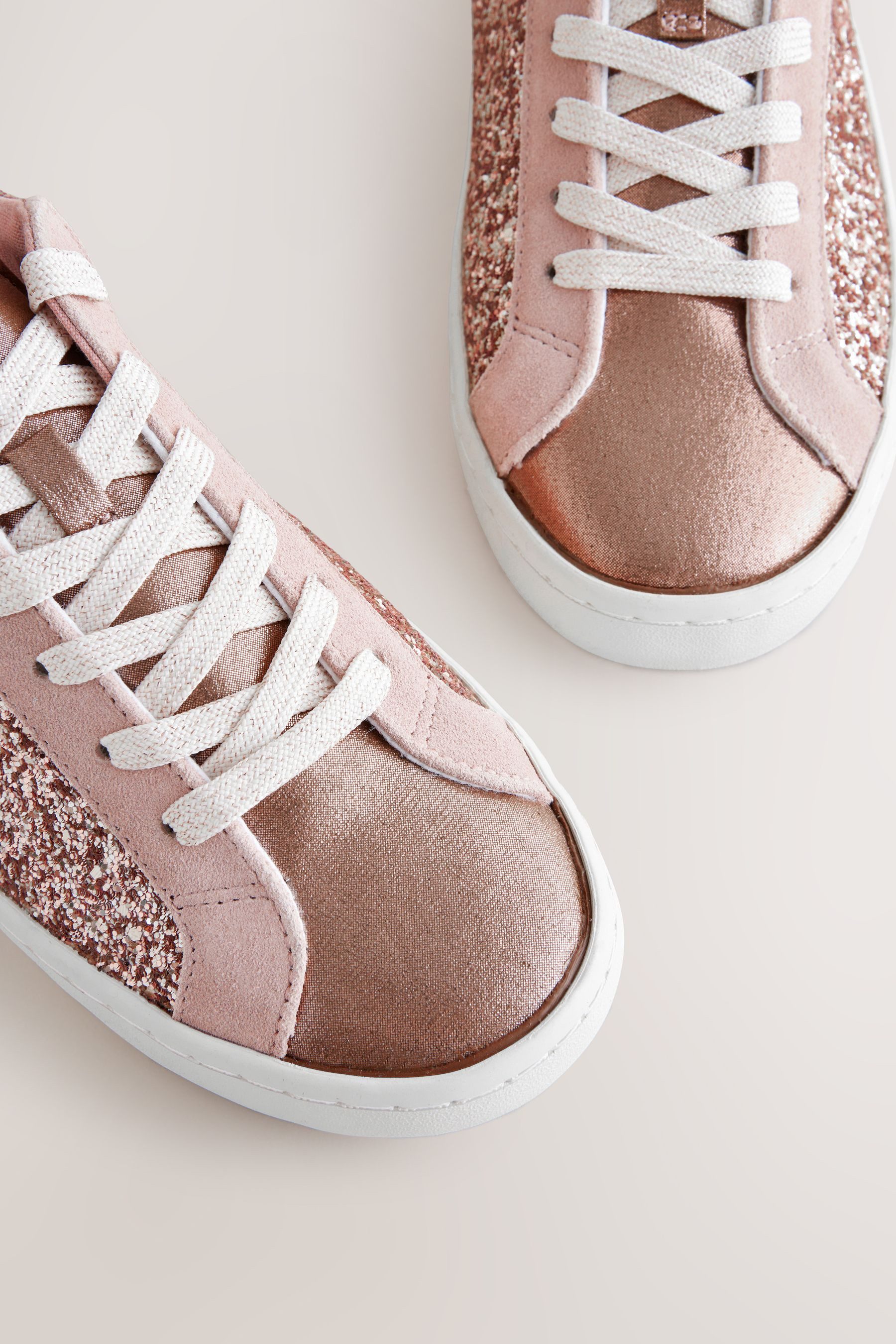 Next Forever Comfort® Schnürsneaker mit Glitzerdetail günstig online kaufen