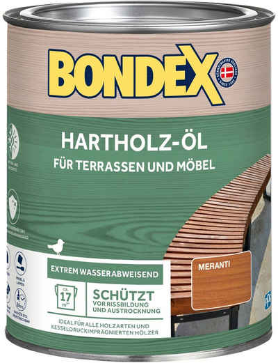 Bondex Holzöl HARTHOLZ-ÖL, Meranti, 0,75 Liter Inhalt