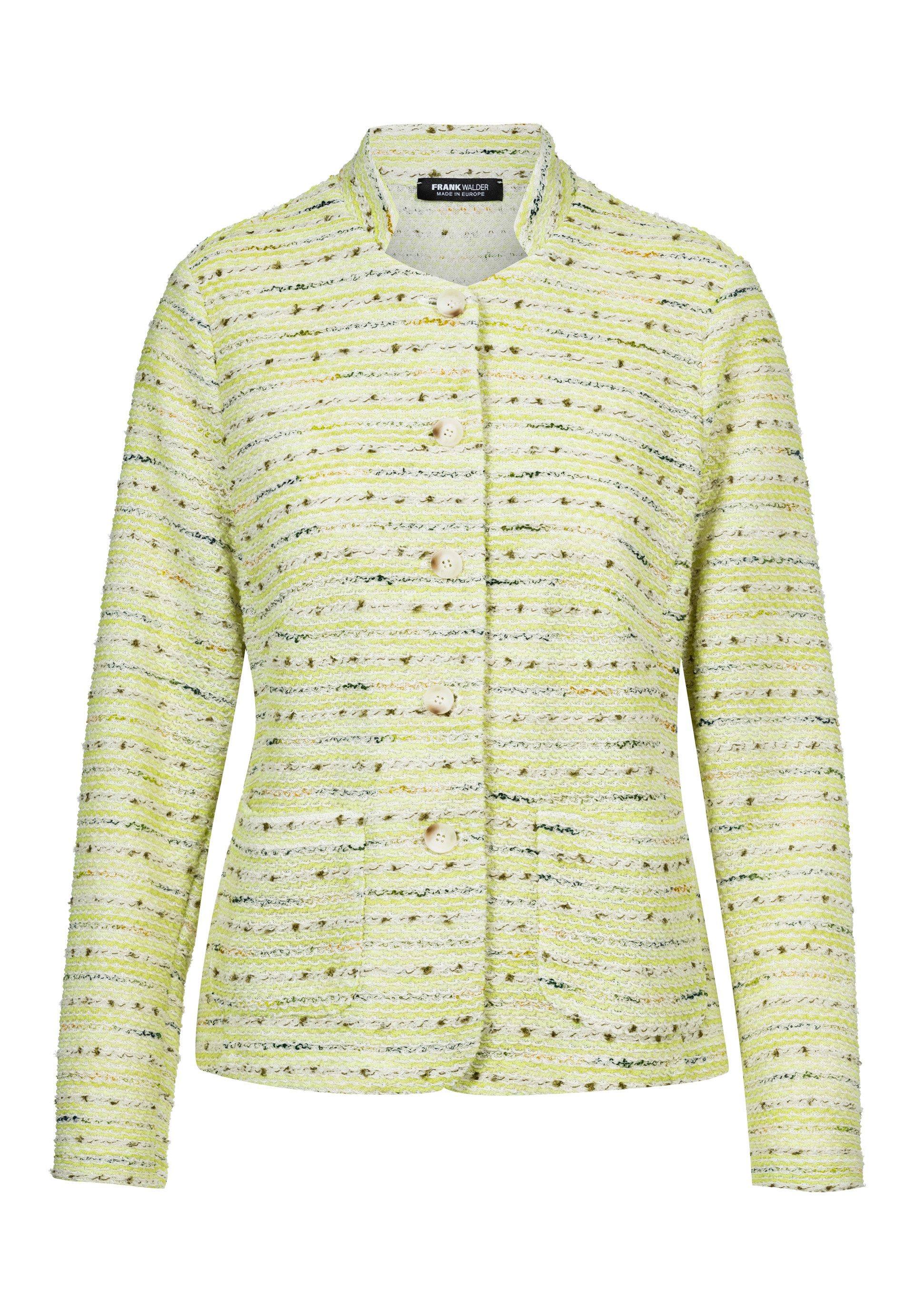 FRANK WALDER Kurzblazer mit aufgesetzten Taschen