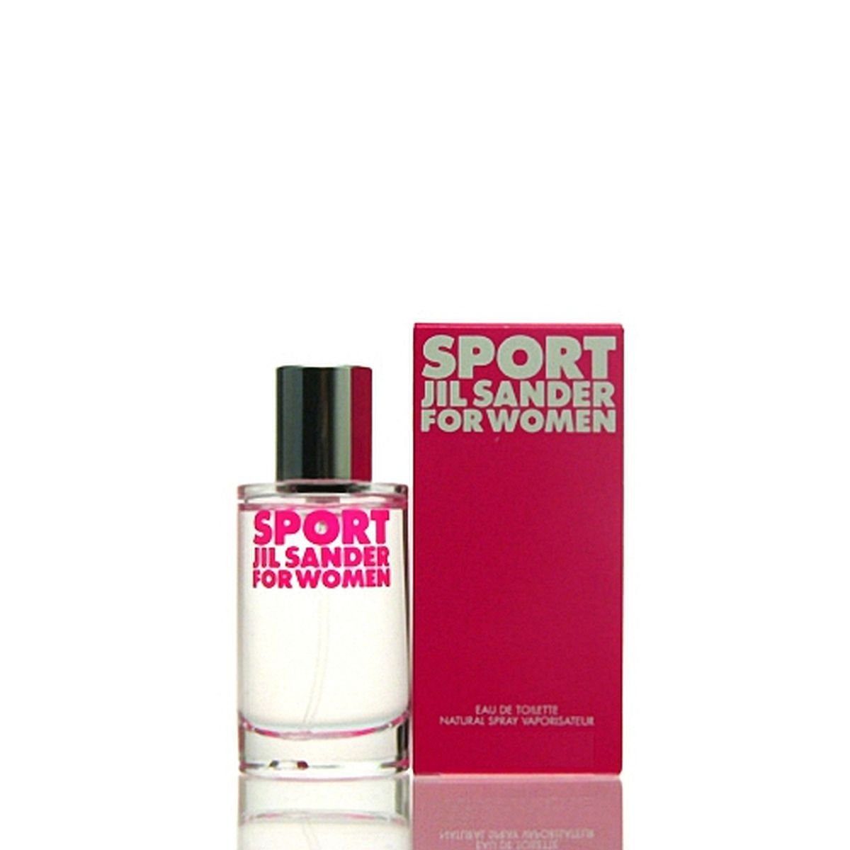 JIL SANDER Eau de Toilette Sport Women, Glasflakon, Parfüm EDT, Damenduft