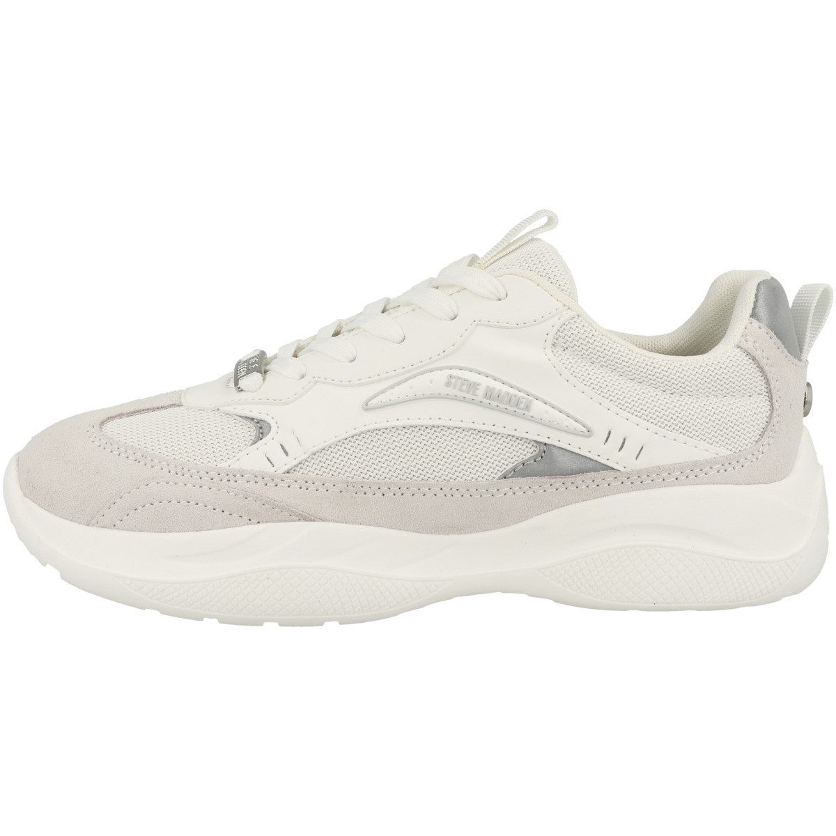 STEVE MADDEN Premio-E Damen Sneaker Turnschuhe, Sportschuhe, Freizeitschuhe, Halbschuhe, Schnürschuhe