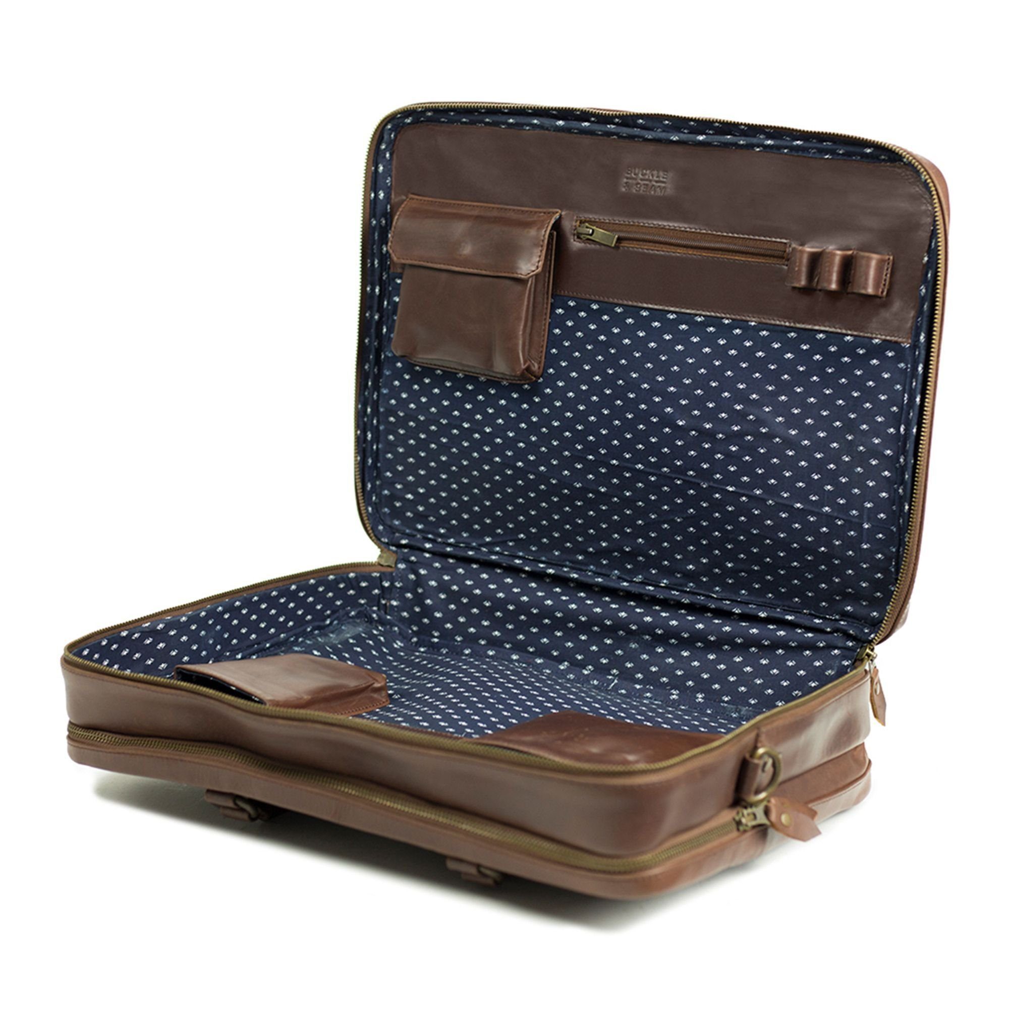 Buckle & Seam Aktentasche Albert, Leder