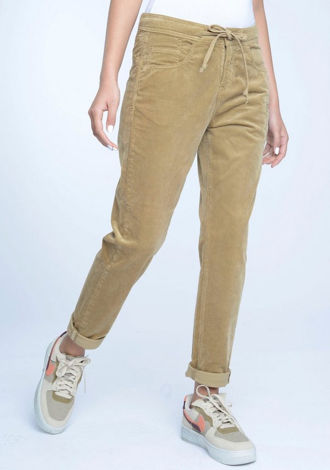 GANG Cordhose 94AMELIE JOGGER mit Bindeband