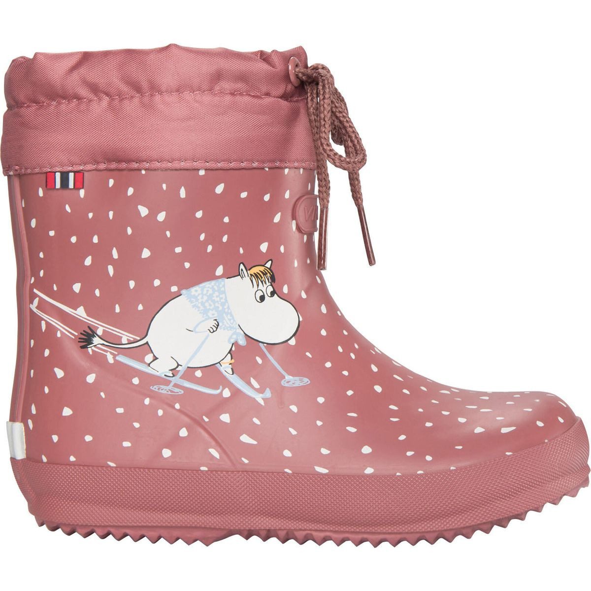 Viking Alv Indie Warm Moomin Gummistiefel Wasserdichte, isolierte Kinder-Gummistiefel mit Moomin-Design, warmem