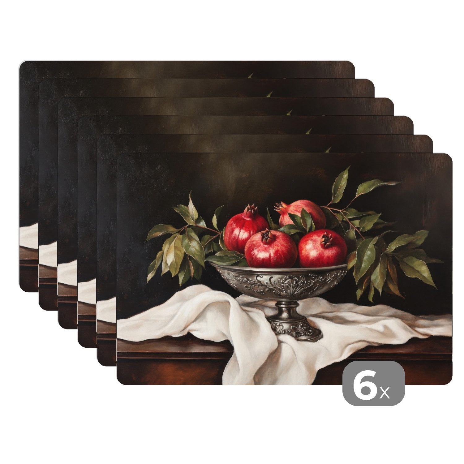 MuchoWow Platzset Granatäpfel - Klassisch - günstig online kaufen