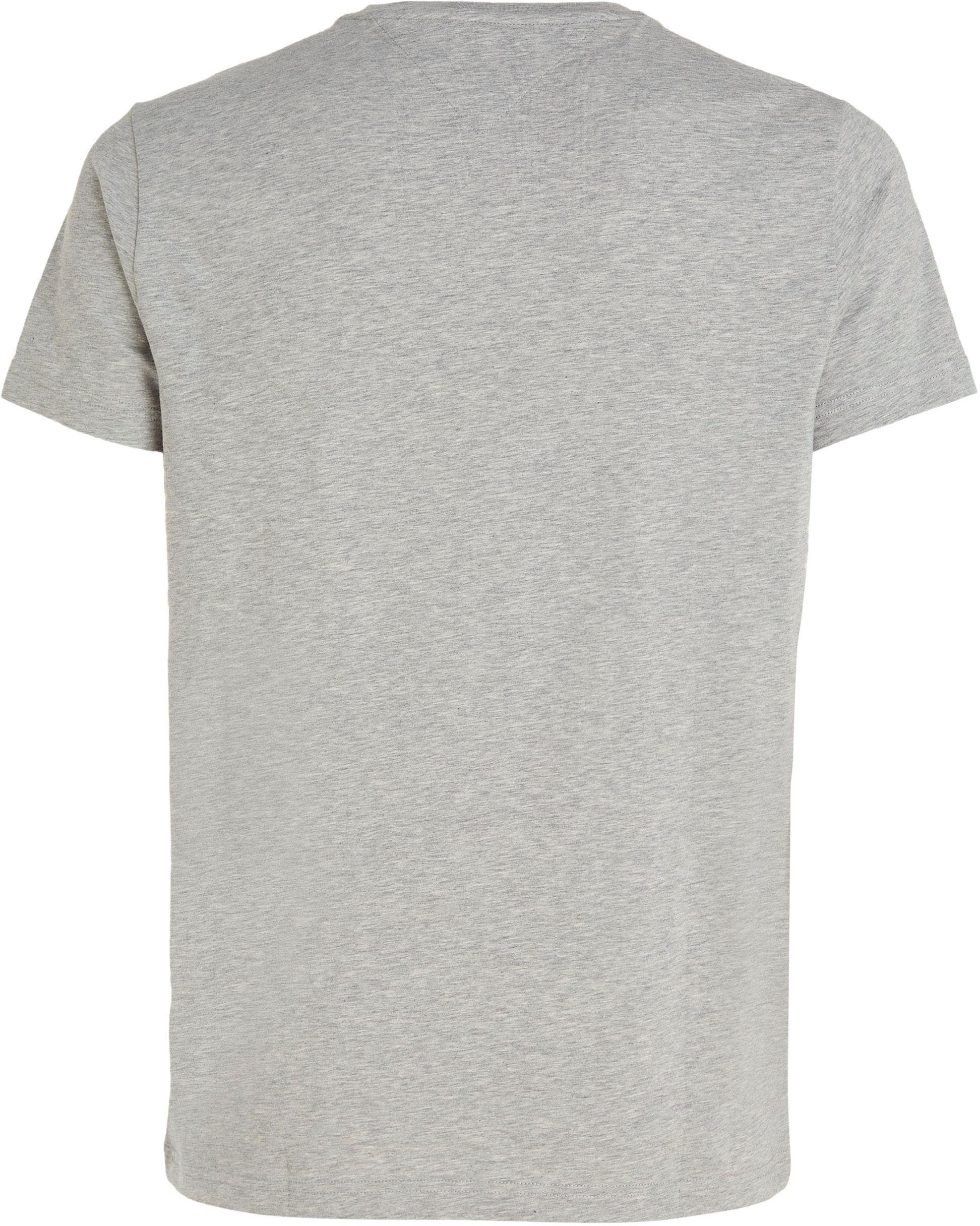 T-Shirt grey T-Shirt Stretch RH Slim melange Tommy Hilfiger