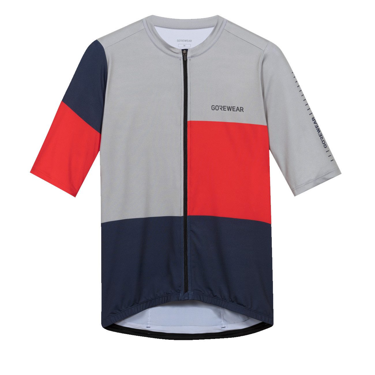GORE® Wear Radtrikot Gore Wear Swiftride Block Jersey Herren Lab Graphite Lab Red