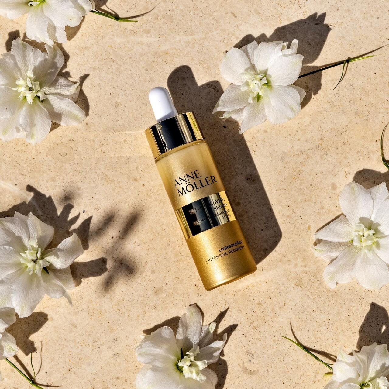 Anne Möller Gesichtsöl Livingoldâge Total Recovery Serum, für Reife Haut