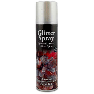 MEYCO Hobby Bastelperlen Glitterspray -bunt-, 100 ml Sprühdose