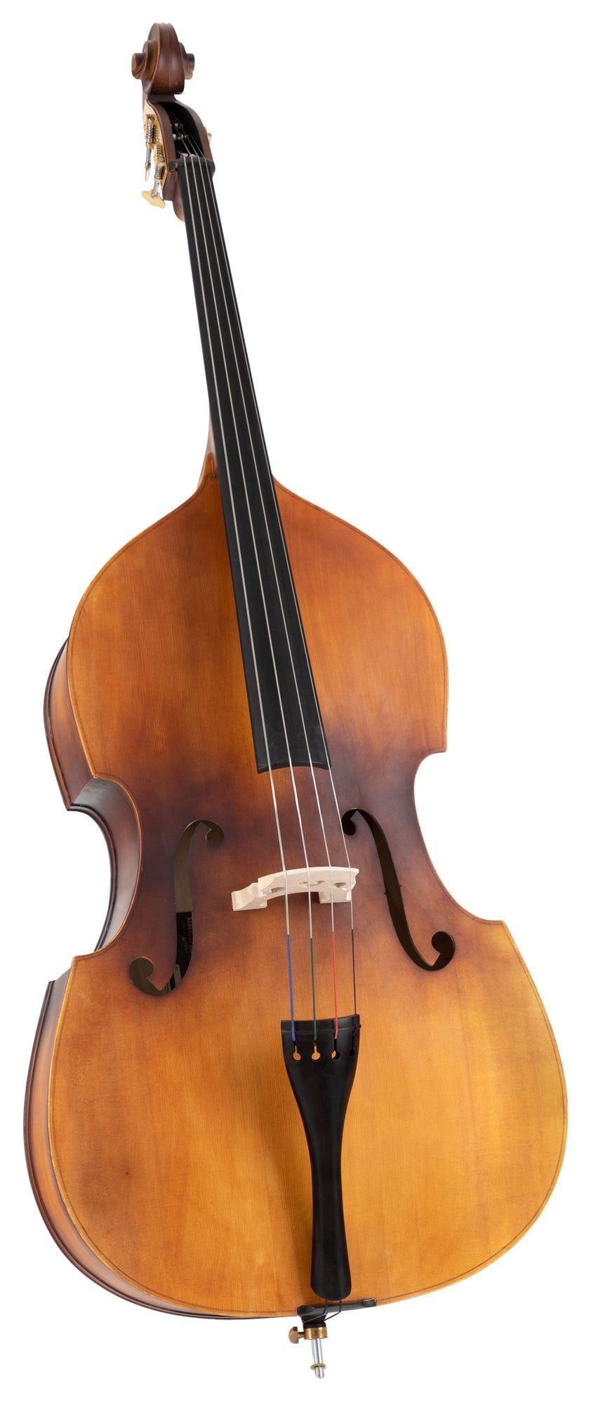 Classic Cantabile Kontrabass DBP-110 Kontrabass, inkl. Bogen, Gigbag und Kolofonium, in 3/4 Größe mit Tiroler Bassmechaniken