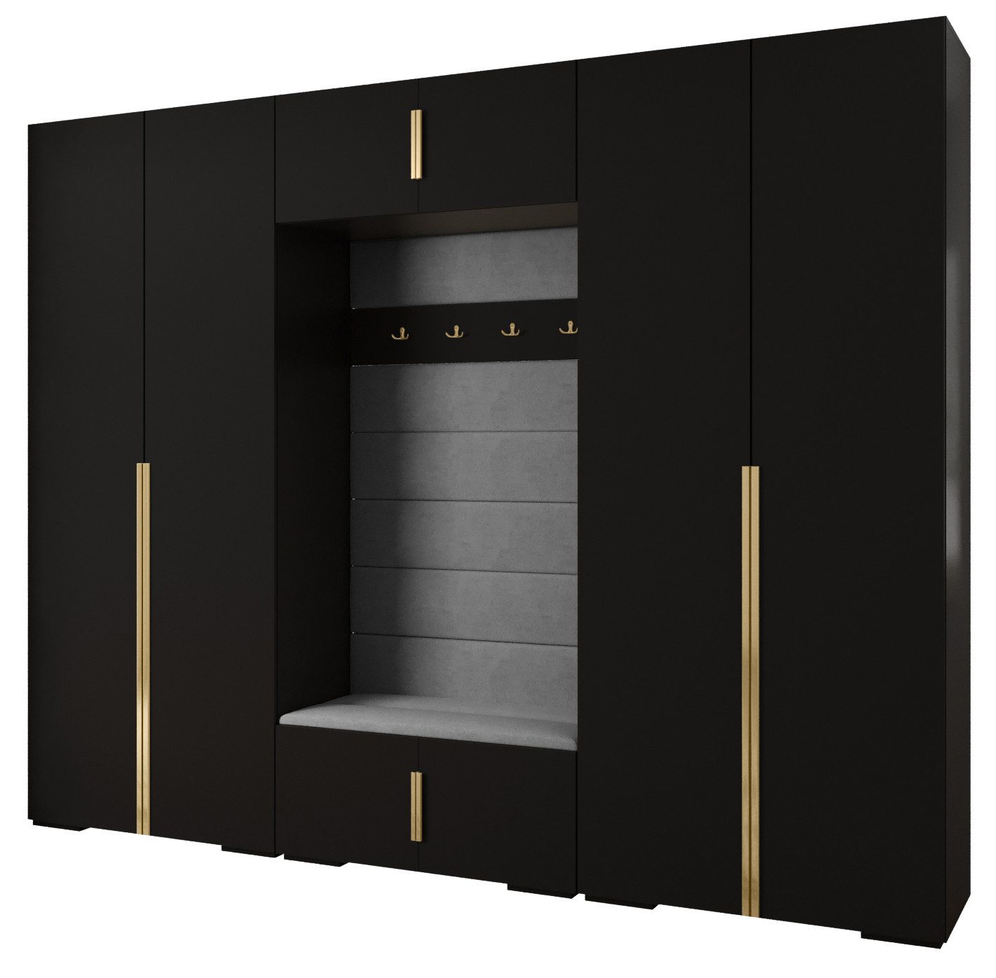 ABIKS MÖBEL Kompaktgarderobe INOVA 1 SATZ günstig online kaufen