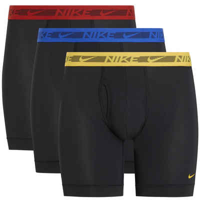 NIKE Underwear Boxer »Nike Dri-FIT Ultra Stretch Micro« (Set, 3-St., 3er-Pack) mit Logo auf dem Taillenbund